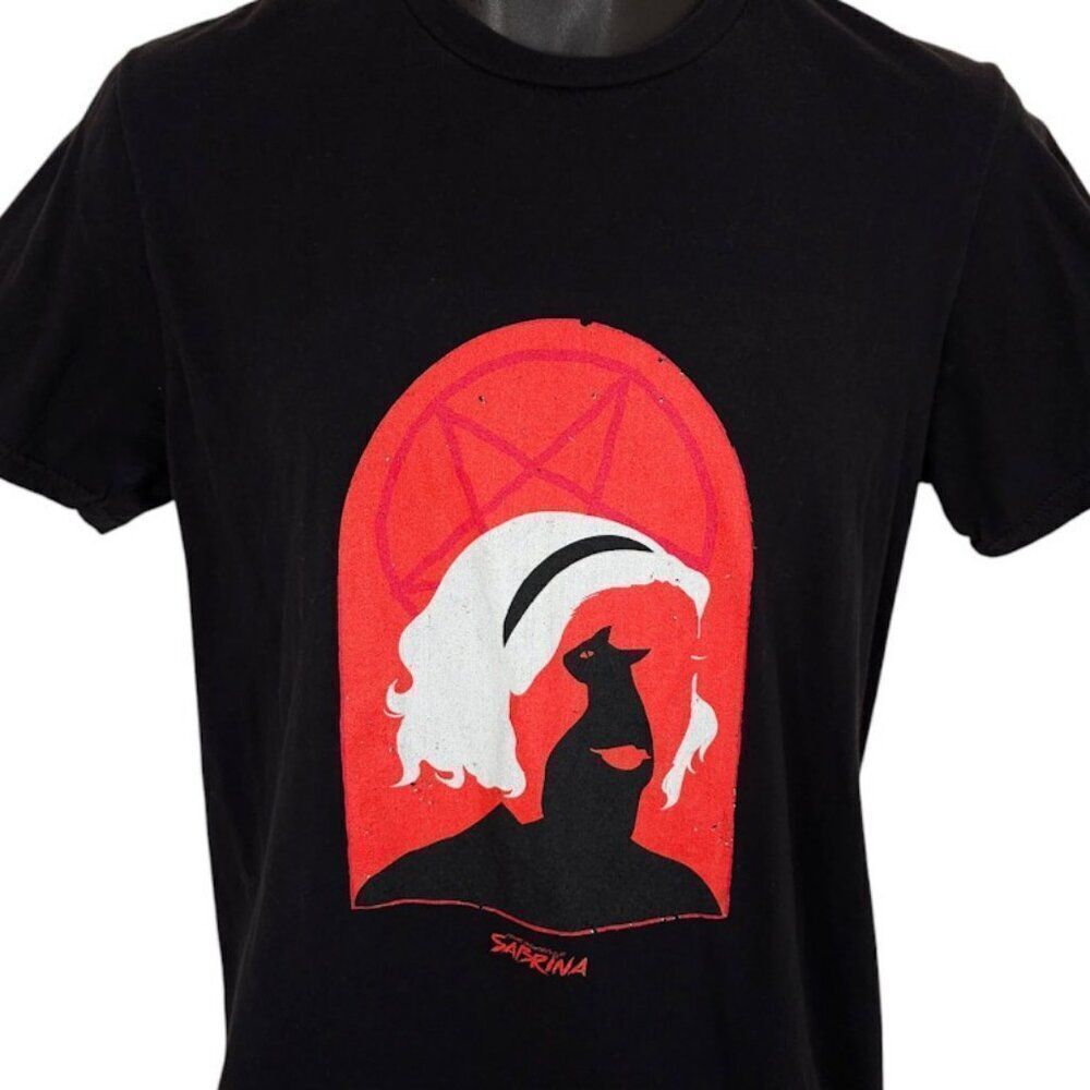 Chilling Adventures Of Sabrina T Shirt Mens Size Medium Black Archie Comics